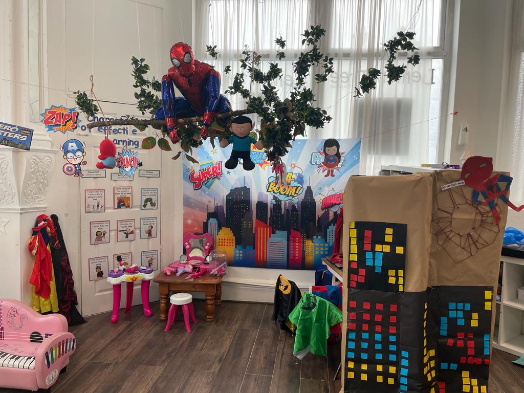 Play room in nursery